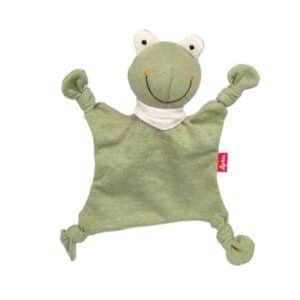 sigikid ®Minischnuffeltuch Frosch Yellow grün