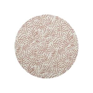 toddlekind Hochstuhlmatte Leaves Sea Shell 105 cm