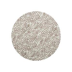 toddlekind Hochstuhlmatte Leaves Tan 105 cm