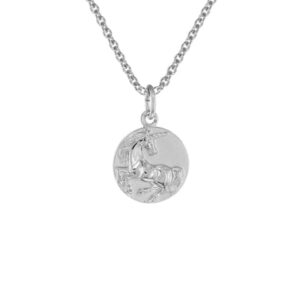 trendor Kinder-Halskette mit Einhorn-Anhänger Silber 925 silver