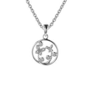 trendor Halskette für Mädchen mit Anhänger Silber 925 silver