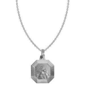 trendor Silberkette mit Amor silver