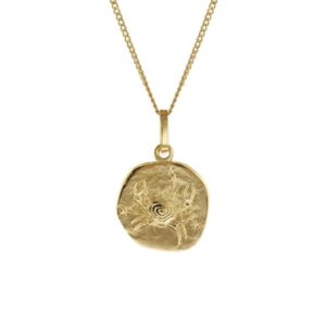 trendor Kinder-Halskette mit Sternzeichen Krebs 333/8K Gold gold