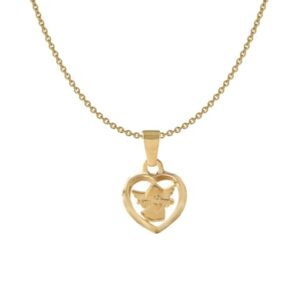 Acalee Kinder-Halskette mit Herzengel Gold 333 / 8K Kinderschmuck gold