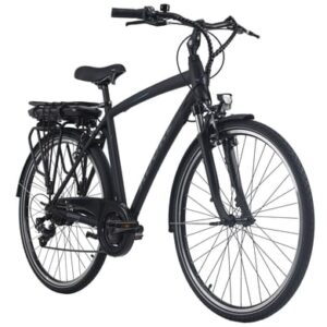 Adore Pedelec E-Bike Cityfahrrad 28'' Adore Versailles schwarz-blau schwarz