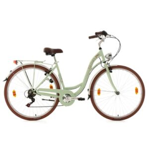 KS Cycling Cityfahrrad 6 Gänge Damenfahrrad Eden 28 Zoll Grün