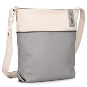 zwei Jana J10 - Schultertasche 29 cm foggy