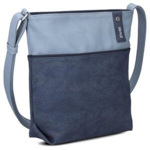 zwei Jana J10 - Schultertasche 29 cm nubuk-blue