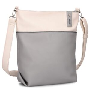 zwei Jana J12 - Schultertasche 33 cm foggy