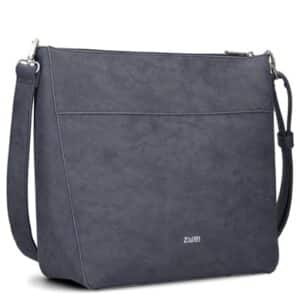 zwei Mademoiselle M. M110 - Schultertasche nubuk-blue