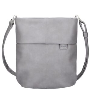 zwei Mademoiselle M12 - Schultertasche 32 cm canvas-grey