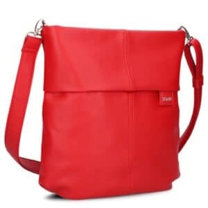 zwei Mademoiselle M12 - Schultertasche 32 cm cherry