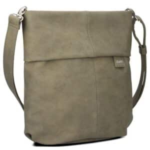 zwei Mademoiselle M12 - Schultertasche 32 cm nubuk-olive