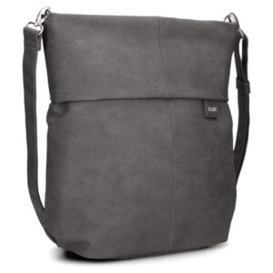 zwei Mademoiselle M140 - Schultertasche 35 cm nubuk-stone