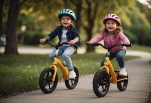 Ab wann können Kinder Laufrad fahren?