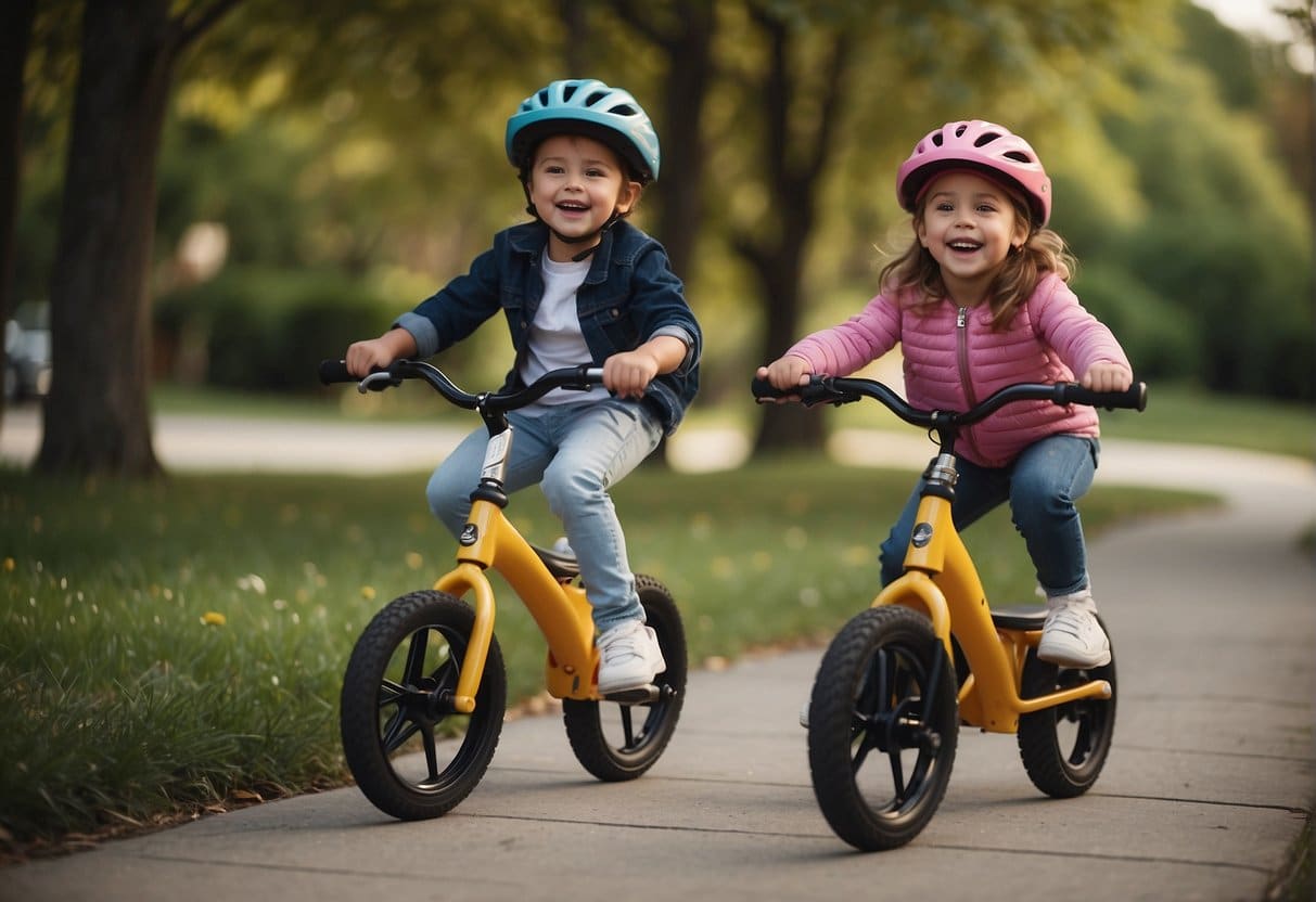 Ab wann können Kinder Laufrad fahren?